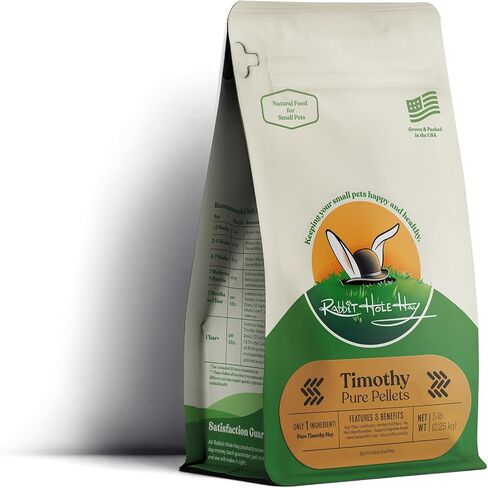 All Natural Pure Timothy Pellets for Small Pets - 12 oz - High-Fiber Feed in Saudi Arabia