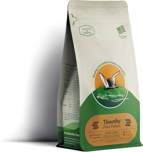 All Natural Pure Timothy Pellets for Small Pets - 12 oz - High-Fiber Feed in Saudi Arabia