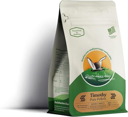 All Natural Pure Timothy Pellets for Small Pets - 12 oz - High-Fiber Feed in Saudi Arabia