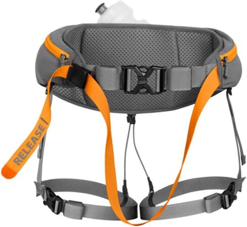 Ruffwear, Omnijore Dog Joring System, Dog Harness, Hip Belt, and Towline for Skiing, Skateboarding, and Biking, Orange Poppy, Medium in Saudi Arabia