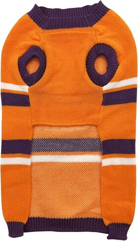 NCAA Michigan Wolverines Dog Sweater, Size Small. Warm and Cozy Knit Pet Sweater with NCAA Team LOGO, Best Puppy Sweater for Large and Small Dogs in Saudi Arabia