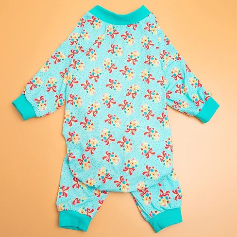 LovinPet Big Dog Pjs، بيجامة للكلاب للحماية بعد العمليات الجراحية، بذلة تغطية للكلاب، خفيفة الوزن عتيقة سعيدة 2 باقة من مطبوعات الطيور المغردة مثل سترة الكلب السفلية للكلاب، مقاس XL in Saudi Arabia