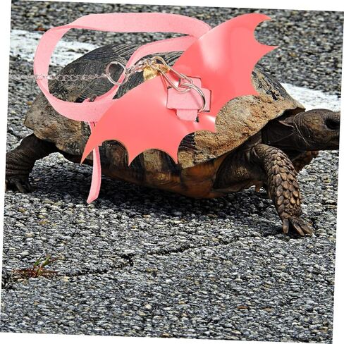 Turtle Leash Lizard Leash Tortoise Pulling Rope Small Animals Control Rope Tortoise Harness Leash Small Pet Harness Tortoise Traction Pink Super Skin Portable Vest in Saudi Arabia