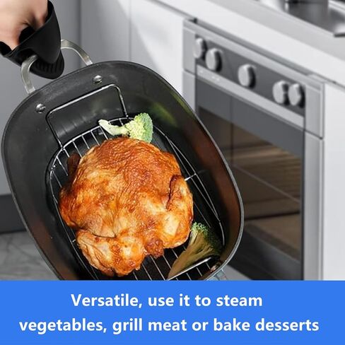 رف البخار والشواء متوافق مع Ninja Foodi Possible Cooker Pro 8.5 Qt MC1000 1PACK (1Pack) in Kuwait