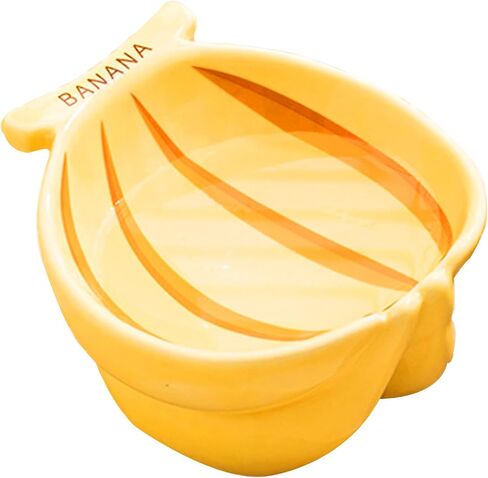 Ceramic Elevated Cat Bowls, Tilted Whisker Friendly Raised Cat Food Bowl Stress Free Anti-Vomiting, Food Feeding Dish for Indoor Cats Dishwasher Safe & Microwaveable (kiwifruit) in Saudi Arabia