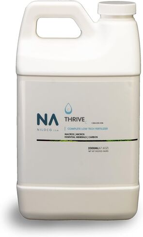 Thrive C Liquid Aquarium Plant Fertilizer – All in One Plant Food – 500ml Doses 2500 Gallon – Specialized Fertilizer for Low Tech Tanks – Comprehensive nutrients – Aquarium Nutrition in Kuwait
