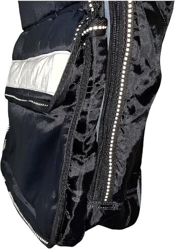 Majestic Ally Halter Bridle Carry Bag - Reflective, Padded with Front Large Pocket Tack Carry Bag to Keep Horse Tack Clean and Safe (Black) in Saudi Arabia