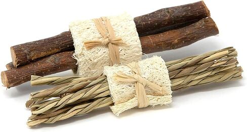 Oxbow Animal Health 4 عبوات من مضغ الحياة المخصب ومضغ الحيوانات الأليفة الصغيرة in Kuwait