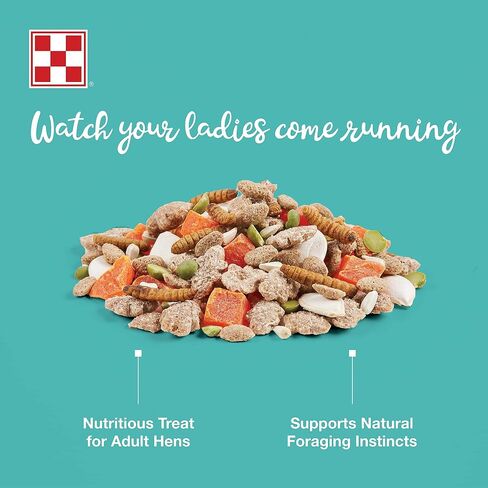 Purina Farm to Flock Protein Blend for Hens | Hen Treats | 7.5 Pound (7.5 LB) Bag in Saudi Arabia