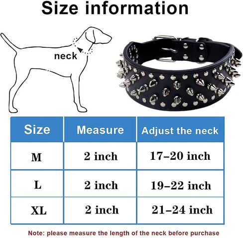 Serijoars Spiked Studded PU Leather Dog Harness Collar Set for Large Breed Pit Bull Bully Husky Terrier (Studs Hot Pink, XL) in Saudi Arabia