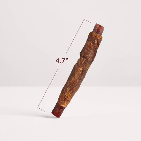 عصي SmartBones ملفوفة بالدجاج الحقيقي ولحم الضأن والأرز البني، مضغ خالي من الجلود الخام للكلاب، 4 مضغ لكل عبوة، 3.5 أونصة in Kuwait