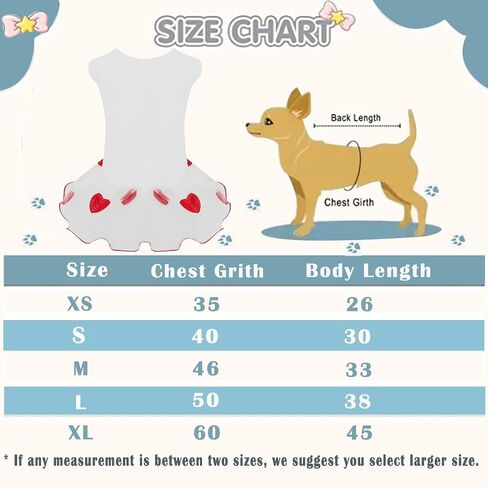 Dog Cute Dress Lace Tulle Tutu Outfit Skirt with Red Heart Embroidery for Small Medium Girl Dogs Christmas Holiday Wedding Birthday Party (White, XS) in Saudi Arabia