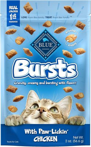 Blue Buffalo Bursts Feline Chicken Flavour Cat Treats, 2 oz. in Saudi Arabia