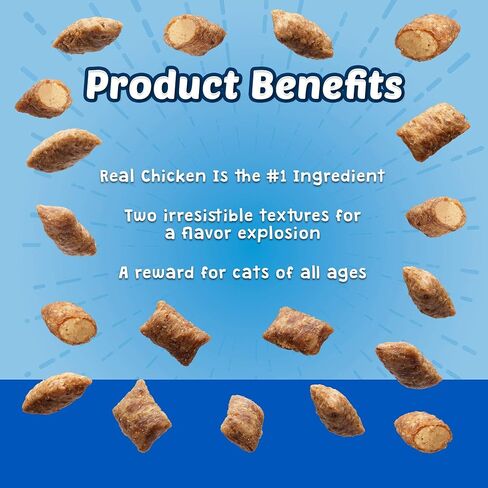 Blue Buffalo Bursts Feline Chicken Flavour Cat Treats, 2 oz. in Saudi Arabia