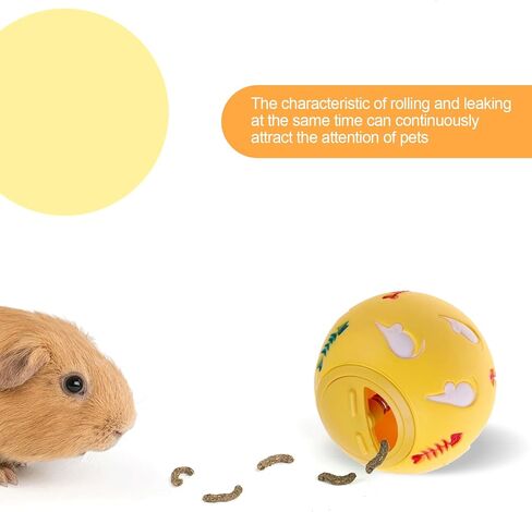 كرة توزيع الحلوى، كرة الوجبات الخفيفة للحيوانات الصغيرة، القطط والكلاب والأرنب وفئران الحيوانات الأليفة، مفيدة لأنشطة الحيوانات الأليفة والصحة (طباعة مخالب) in Kuwait