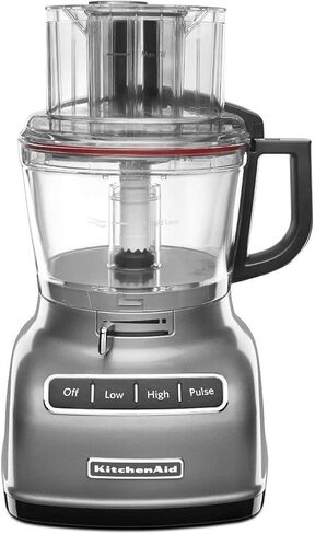 KitchenAid RKFP0930CU 9-Cup Food Processor with Exact Slice System (Renewed) SILVER in Kuwait