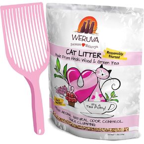 Weruva It's Potty Time Cat Litter and Pelleted Litter Scoop, 11.7 Pounds