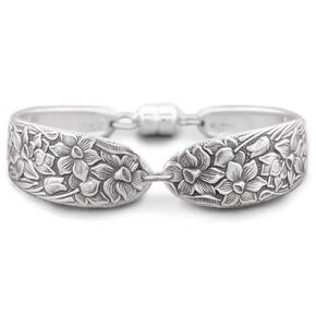 Medium Narcissus 1935 Spoon Bracelet Silverware Jewelry