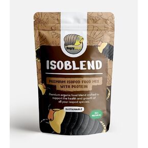 Isoblend Premium Isopod Food Feed Mix All Natural Protein Vegetable Dry Blend for Isopods Feeders Insects
