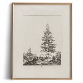 Coastal Seascape Town Etching Print Poster - Boat Ship Seagull Drawing Rustic Gray Building Picture - Vintage Farmhouse Wall Art - Grey Neutral Sketch Minimalist Mid Century French Country Room Decor