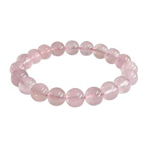 Natural Crystal Gemstone Beaded Bracelet Healing Energy Rutilated Quartz Stone Bead Stretch String Bracelet for Women Men Unisex (7mm Black Gold Rutilated Quartz)