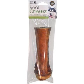 Pet Factory Real Chewz 7" Center Bone Dog Chew Treat, 100% All-Natural - 1 Count/1 Pack