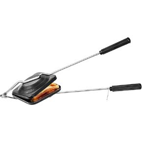 Sandwich Maker | Sandwich Press Grill For Gas/Stove | Non Stick Hand Toaster Pan For Hot & Crisp Grilled Cheese Sandwiches & Cubano in Kuwait