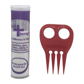 Horse Brush Cleaner includes Brush Therapy Horse Brush Cleaner with LBH Market Comb - Horse Brush Cleaner Bomb Creates a Powerful Horse Brush Cleaner Solution for Soaking