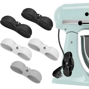 Cord Organizer for Kitchen Appliances - 5 (pcs) pack - Stick On Cord Wrapper for Mixer, Coffee Maker, Air Fryer, Pressure Cooker and More