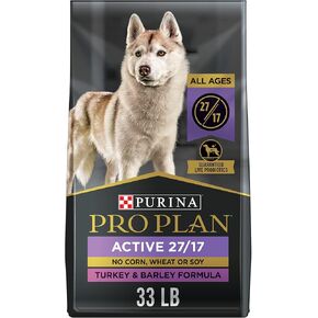 Purina Pro Plan Active, High Protein Dog Food, SPORT 27/17 Chicken & Rice Formula - 37.5 lb. Bag