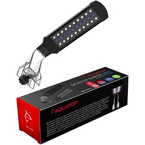 Aquatop SkyAqua Marine LED Saltwater Aquarium Light, 14000K Spectrum – Fits 18-24-Inch Tanks, 3 Position Toggle Switch & Included Remote Control, Aquarium Lights for Fish Tanks, UL & CSA