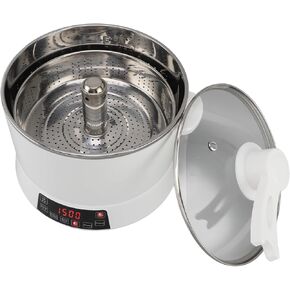 Low Sugar Carbrice Cooker with 4L large capacity,110V Electric Rice Cooker with Fast heating speed, Rice Maker 24H Delay Start & Keep Warm for Rice