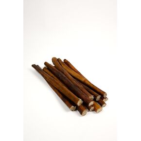 Big Lu - Bully Sticks (12" Jumbo, 10 Count) Weight-Packaged, 100% Beef Chews, Grass-Fed, Fully Digestible Treats for Keeping Puppies, Small, and Medium Dogs Busy
