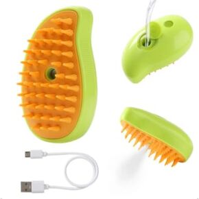 New 3 In1 Steamy Pet Cat Brush Cleanser Vapor, Cat Steam Brush, Cat Hair Brush with Steamer,Steaming Pet Hair Brush, Pet Cat Comb with Steam, Spray Comb for Cats, Steam Pet Brush for Dogs Cats