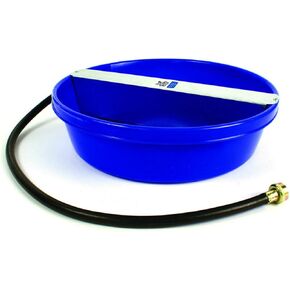 LITTLE GIANT Automatic Pet Waterer - Pet Lodge - Plastic Ever Full Pet Bowl, 3 Gallon (Item No. EF3)