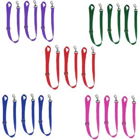Derby Originals Heavy Duty Adjustable 30" Nylon Hanging Bucket Straps for Water and Feed Buckets - Lot of 3