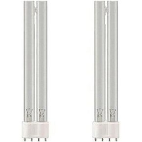 Anyray 2-Bulbs 18W Lamps 2G11 Base Germicidal UV Lamp 18-Watt Straight Pin 18Watts