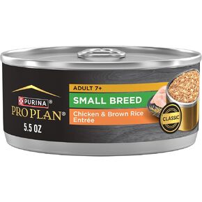 Purina Pro Plan Adult Small Breed Chicken and Carrots Entree in Gravy Wet Dog Food for Small Dogs - (Pack of 24) 5.5 oz. Cans
