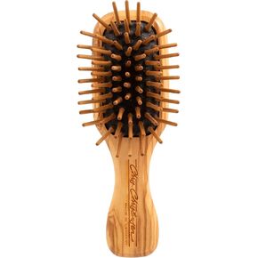 Chris Christensen Dog Brush, 20 mm Tiny Tot, Wood Pin Series, Groom Like a Professional, Readl Wood Pins, 100% Static-Free, Redistribute Natural Oils into Coat, Reduces Painful Pulling