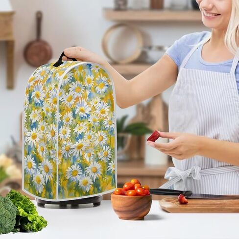 Blender Cover Dust Cover Starry Night Food Processor Cover with Top Handle Small Kitchen Appliance Covers Anti Fingerprint Coffee Maker Cover Kitchen Decoration in Saudi Arabia