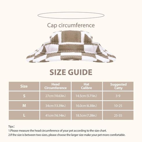 قبعة للحيوانات الأليفة للقطط والكلاب فقط مع سلسلة قابلة للتعديل، قبعة للحيوانات الأليفة الصغيرة للقطط الصغيرة والمتوسطة لتزيين حفلات أعياد الميلاد (أبيض برتقالي، صغير) in Kuwait