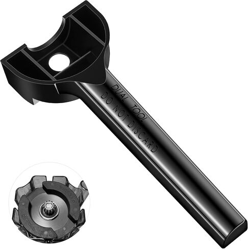 مفتاح ربط الأجزاء البديلة وأداة إزالة الشفرات والمثبتات المتوافقة مع ملحقات خلاطات فيتاميكس، باللون الأسود in Kuwait