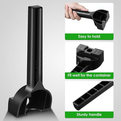 مفتاح ربط الأجزاء البديلة وأداة إزالة الشفرات والمثبتات المتوافقة مع ملحقات خلاطات فيتاميكس، باللون الأسود in Kuwait