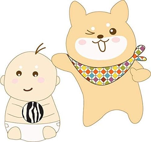 عصابات/مرايل للكلاب من Kawaii Shiba Inu - عبوة مكونة من أربع قطع من وشاح الكلاب in Saudi Arabia