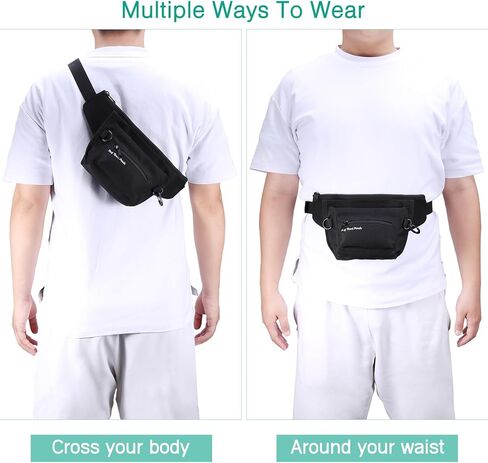 حقيبة علاج الكلاب من أوريا للتدريب، حقيبة فاني للكلاب، حقيبة خصر محمولة للكلاب، حقيبة مشي للكلاب مع حزام خصر قابل للتعديل، للتدريب، المشي لمسافات طويلة، الجري in Kuwait