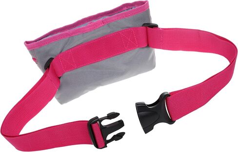 DOOG - Treat Pouch - Grey/Pink - Large (TP02B) in Saudi Arabia