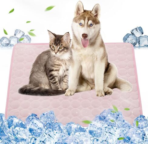 Mayper Dog Cooling Mat Cool & Comfortable,Pet Cooling Pad for Your Furry Friend, Cooling Mat Washable & Cool in Hot Summer in Saudi Arabia