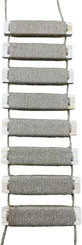 Cat Ladder Bridge Tree Tower Cat Cage Accessories Outdoor Cat Furniture Climbing Frame Cat Toys for Indoor Cats Scratching Post (22inch) in Saudi Arabia