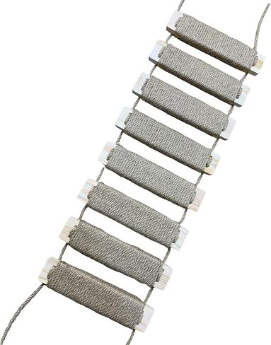 Cat Ladder Bridge Tree Tower Cat Cage Accessories Outdoor Cat Furniture Climbing Frame Cat Toys for Indoor Cats Scratching Post (22inch) in Saudi Arabia