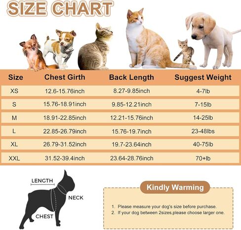 SAWMONG Dog Surgery Recovery Suit with Foldable Cone, Stretch & Cotton Dog Spay Surgical Suit for Female Dogs, After Surgery Dog Onesie with Adjustable Rear Flap, XL in Saudi Arabia